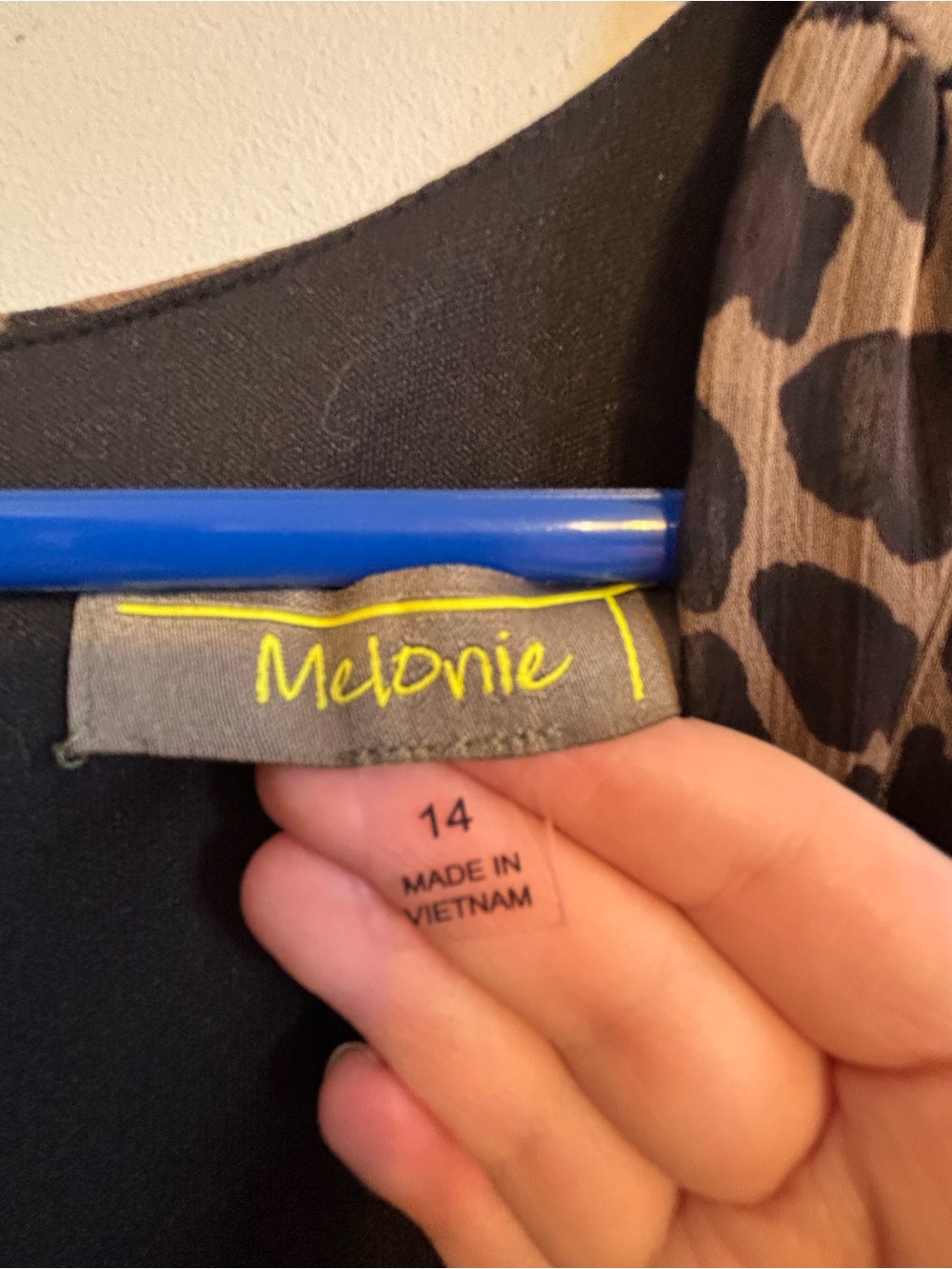 NWT Melonie leopard print wrap dress - Picture 6 of 15
